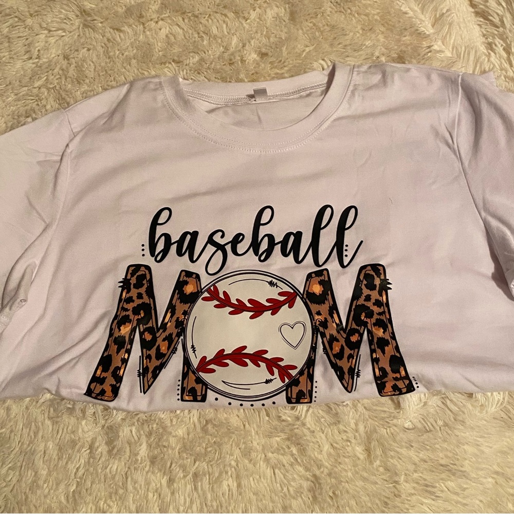Baseball Mom Tee